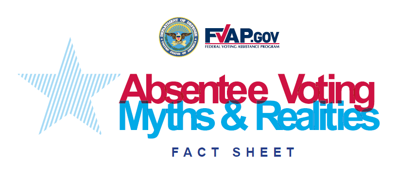 Absentee voting - Myths and realities