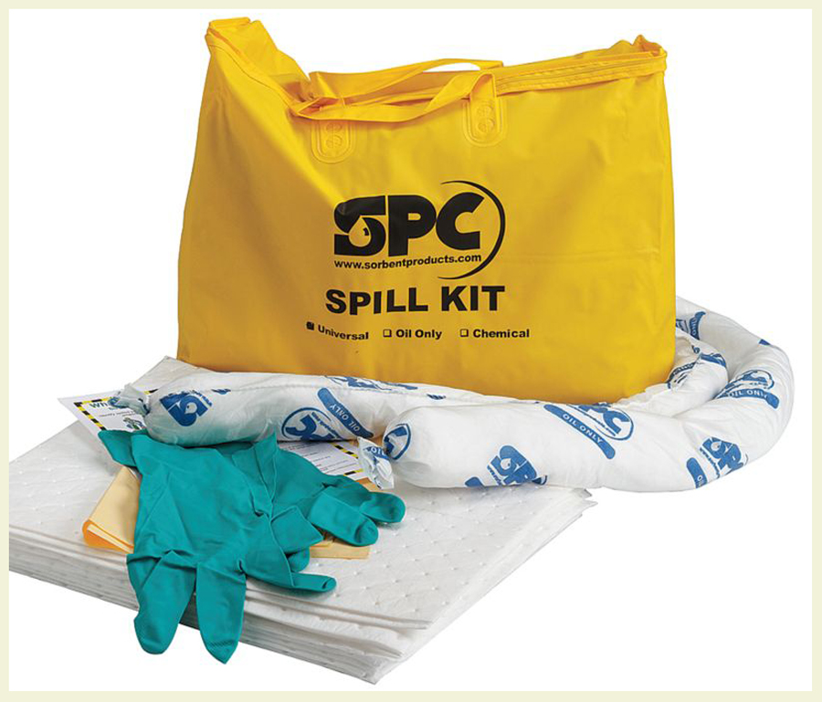 Spill containment kit example