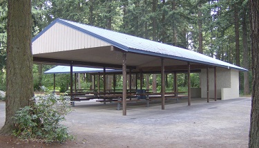 ​Picnic shelter at Orchards Community Park.Click and drag to move​