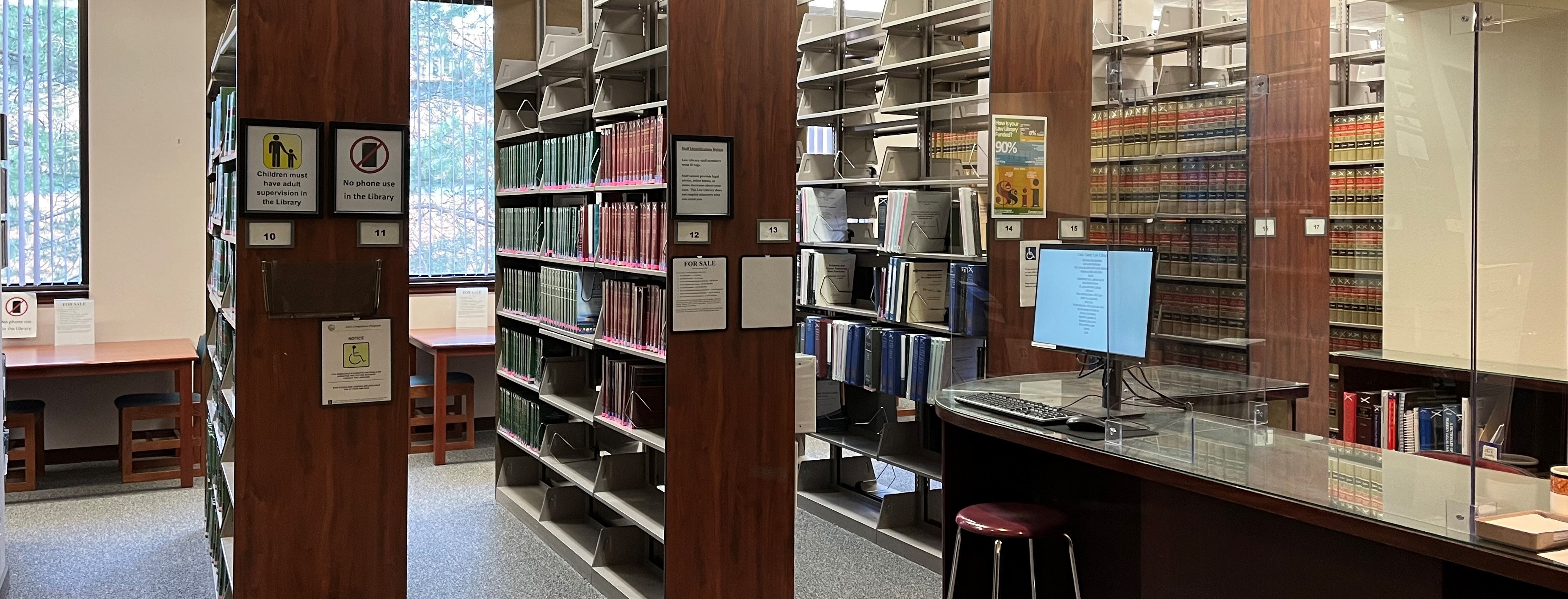 Law Library interior