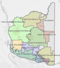2023 Fire District Map